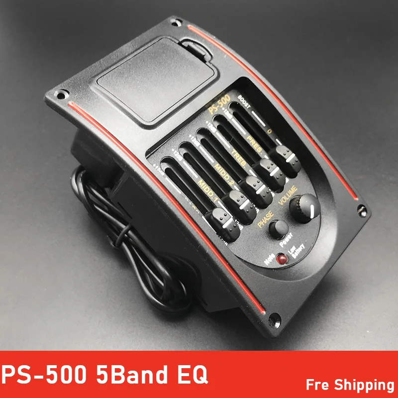 PS 500 5 акустической гитары эквалайзер предусилителя Пикап пицо для народного