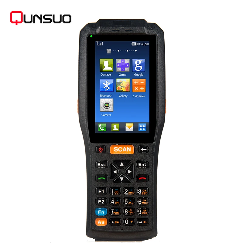 Портативный android терминал КПК с wifi bluetooth 3G GPRS GPS и сканер штрих кодов|Сканеры| |