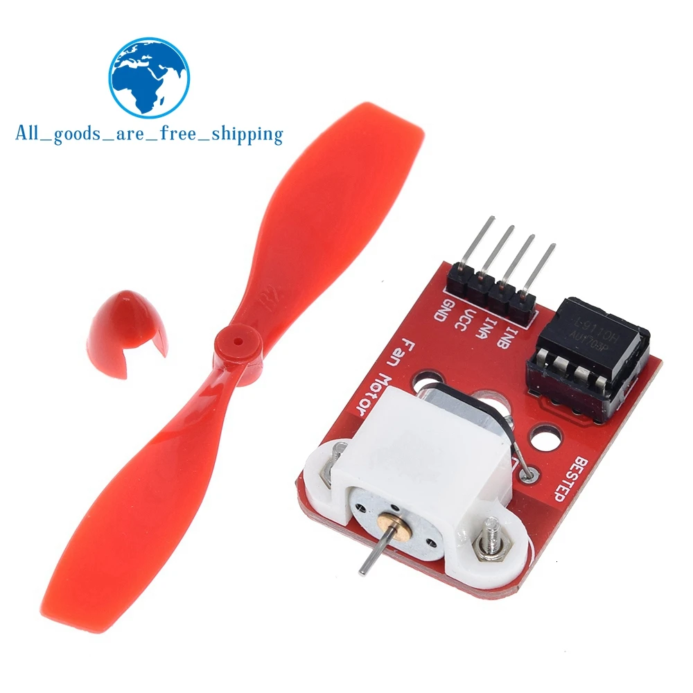 Вентилятор TZT L9110 для Arduino Robot Design and Development Control Diy | Электронные компоненты и