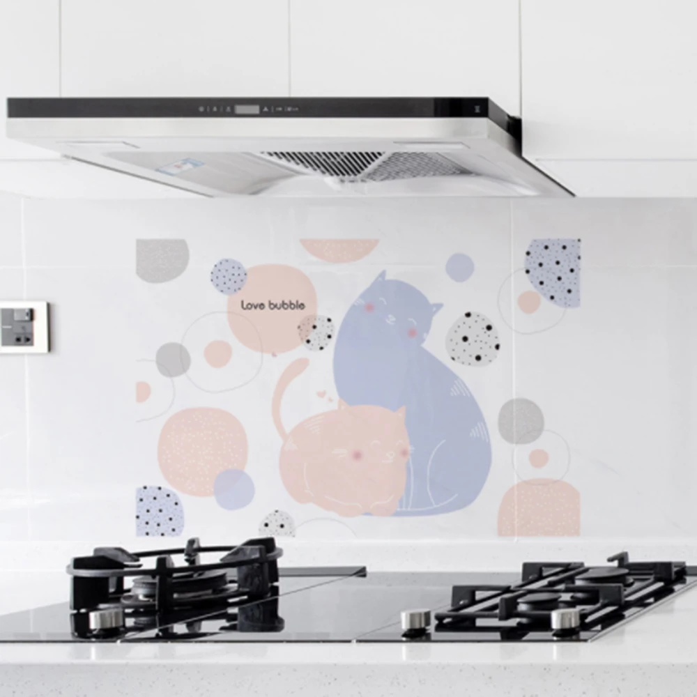 Самоклеящиеся обои для кухни наклейки на кухонную плиту шкаф маслостойкие