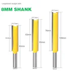 1 шт.3 шт., роутер с прямымпереходным концом диаметром 38 дюйма Режущий инструмент для дерева, хвостовик 2X2-12X3 дюйма, длина-8 мм