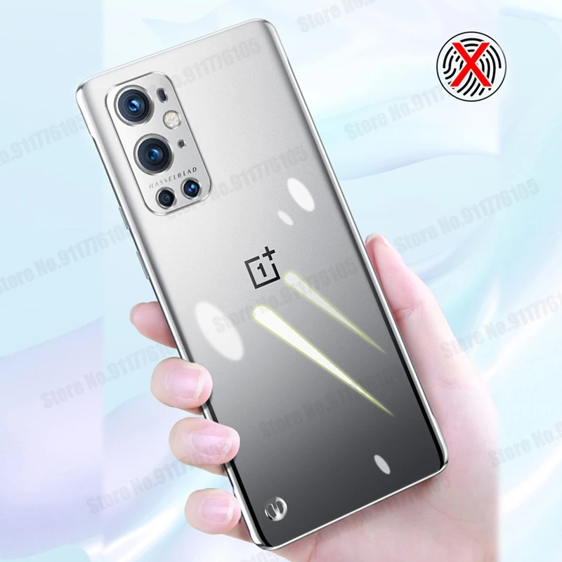 ultra thin transparent frameless phone cover for oneplus 9 8 pro 8t hard pc protective cover for one plus nord 7t pro phone case free global shipping