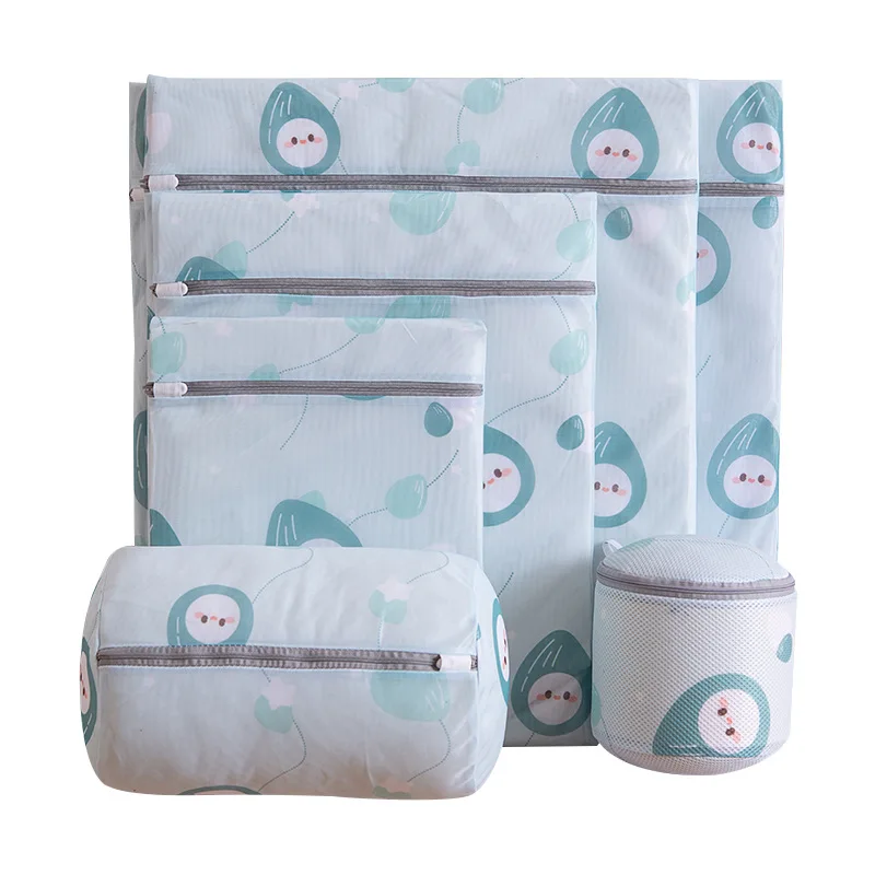 

Szkoy Dirty Clothes Laundry Bag Travel Portable Storage Bag Underwear Socks Bra Toiletry Bag Zipper Mesh Laundry Bag