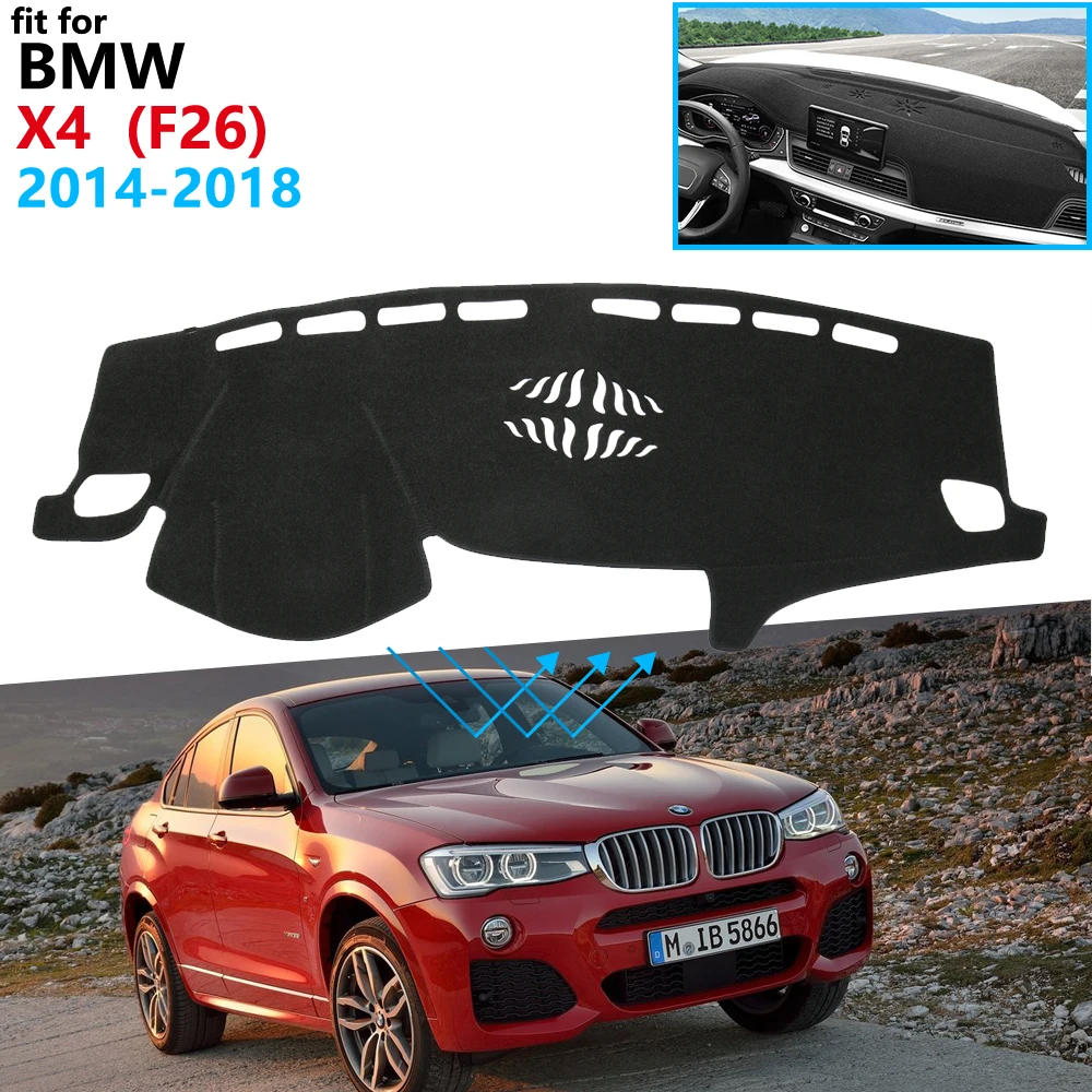 Чехол для приборной панели защитная накладка BMW X4 F26 2014 2015 2016 2017 2018 автомобильные