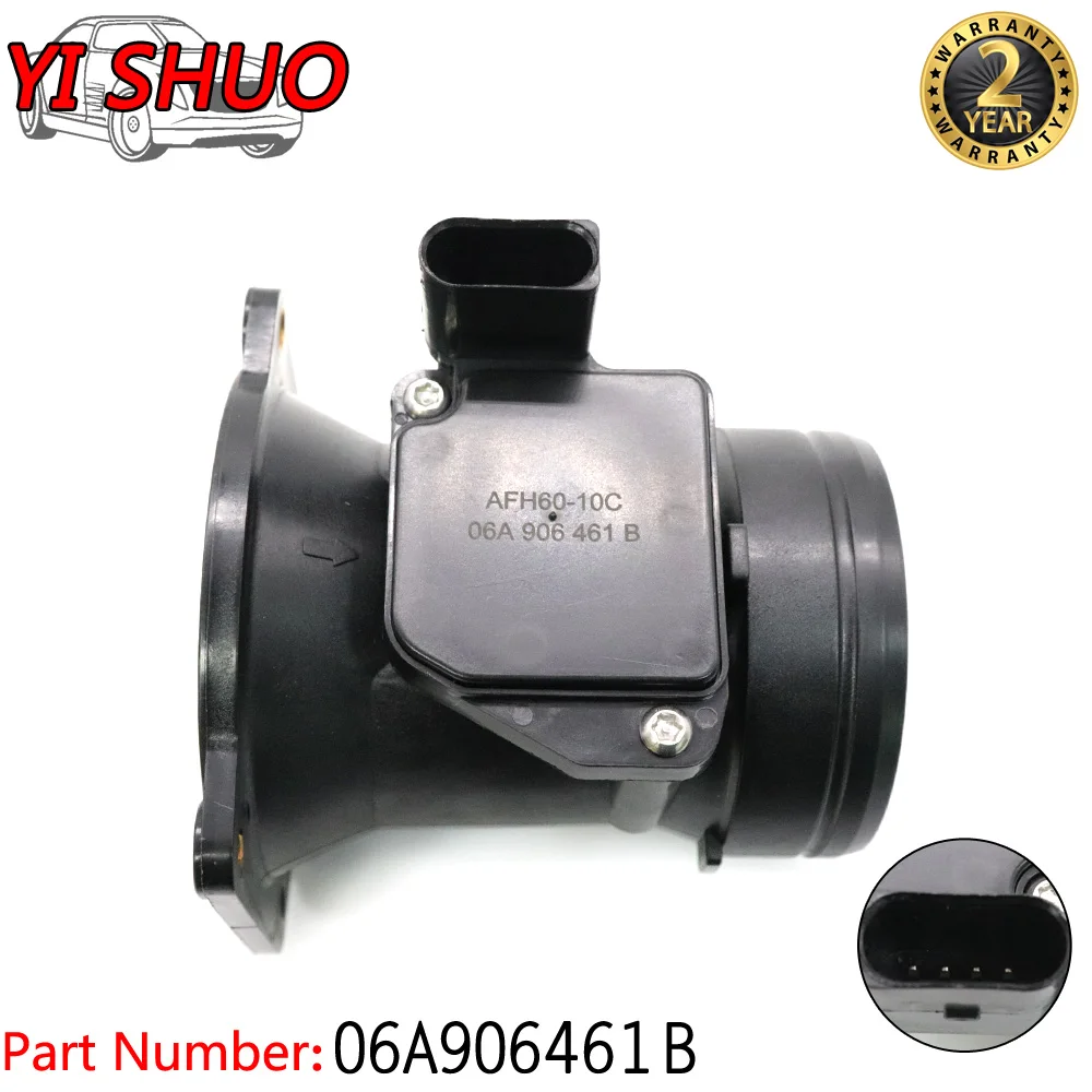 XUAN MAF массовый расходомер воздуха сенсор 06A906461B для Audi A3 A4 Q5 SEAT CORDOBA IBIZA Exeo LEON TOLEDO SKODA