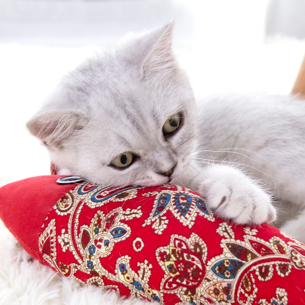 Мягкая Плюшевая 3D игрушка для кошек в форме рыбы интерактивные подарки игрушки