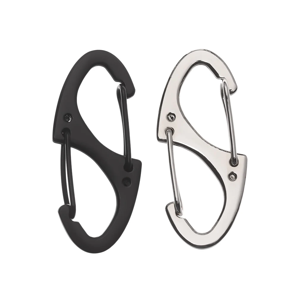 1 шт. портативный карабин кольцо 8 форм|Уличные инструменты| |