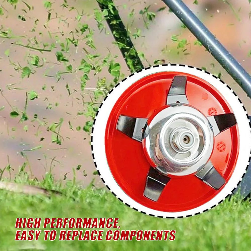

Multi-functional Trimmer Head For Lawn Mower Garden Tool Parts Brush Weed Cutter Blades Steel Hedge Grass Trimmer Head