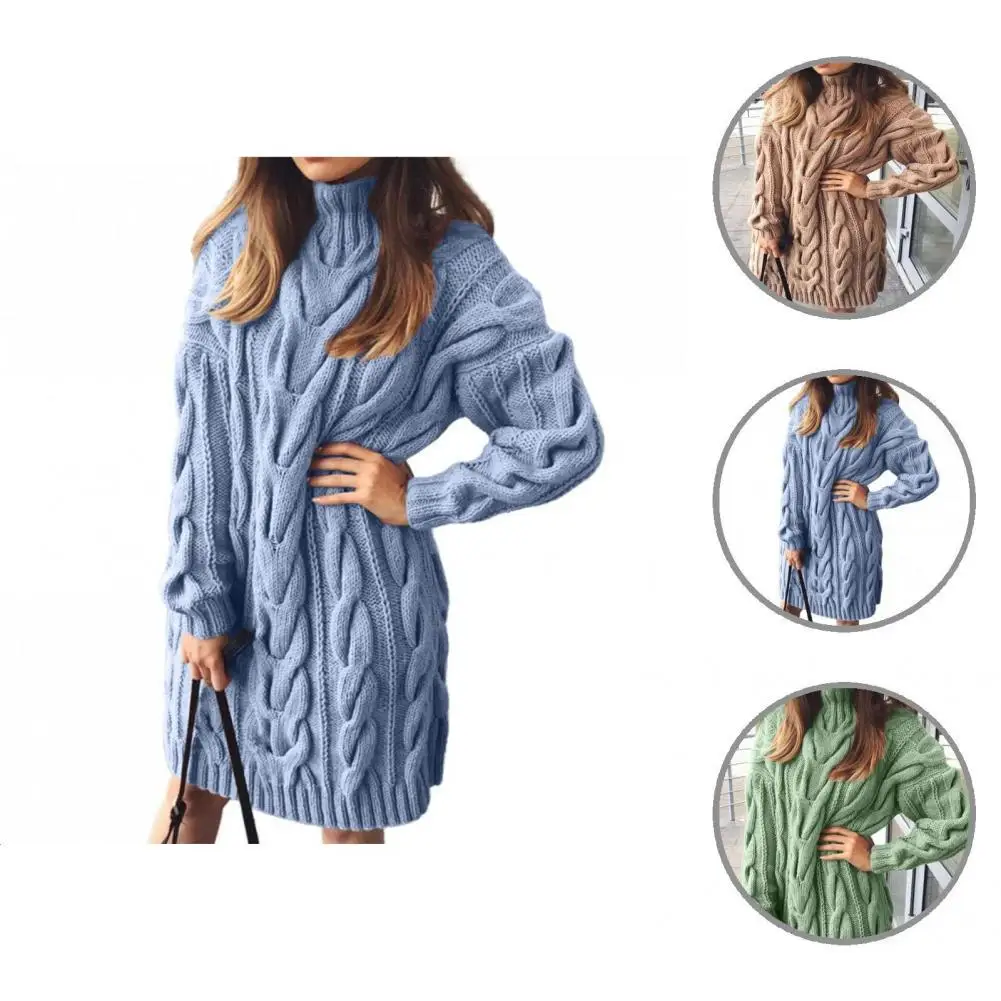 

Anti-shrink All Match Long Sleeve Elastic Winter Sweater for Outdoor