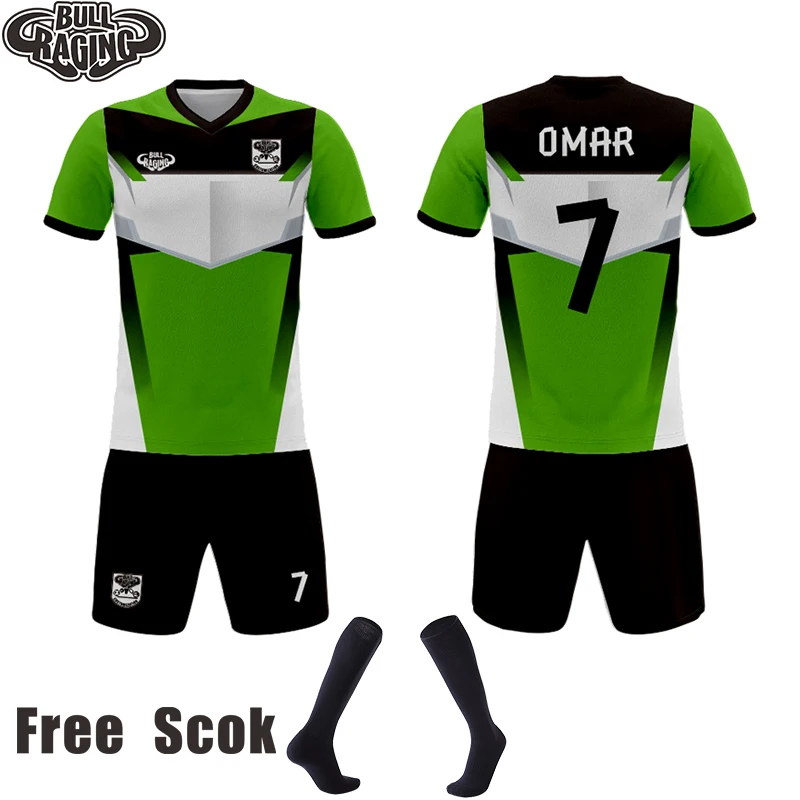 polyester mesh material custom sublimation create team jerseys made soccer uniform sets free sock | Спорт и развлечения