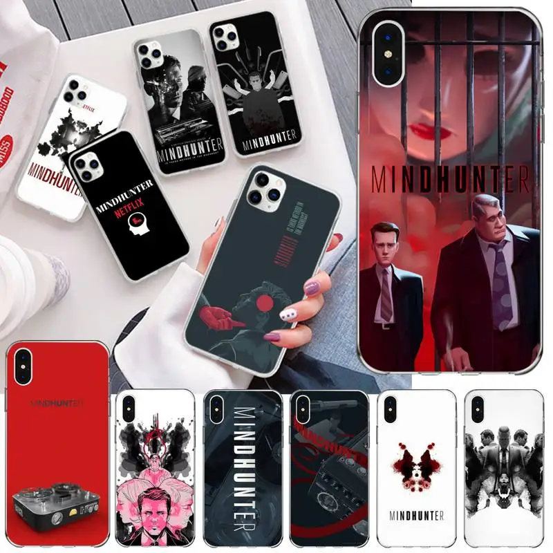

USAKPGRT Mindhunter Phone Case for iphone 12 pro max mini 11 pro XS MAX 8 7 6 6S Plus X 5S SE 2020 XR cover