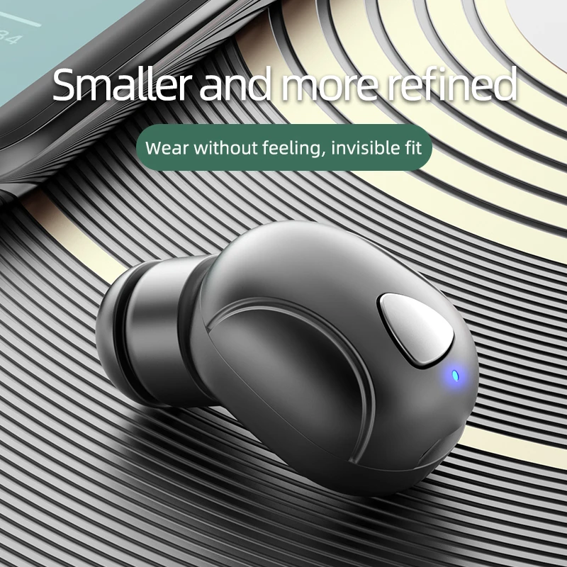 

LB-7 Wireless Bluetooth Headset 5.0 Mini Sports In-ear Monaural Heavy Bass