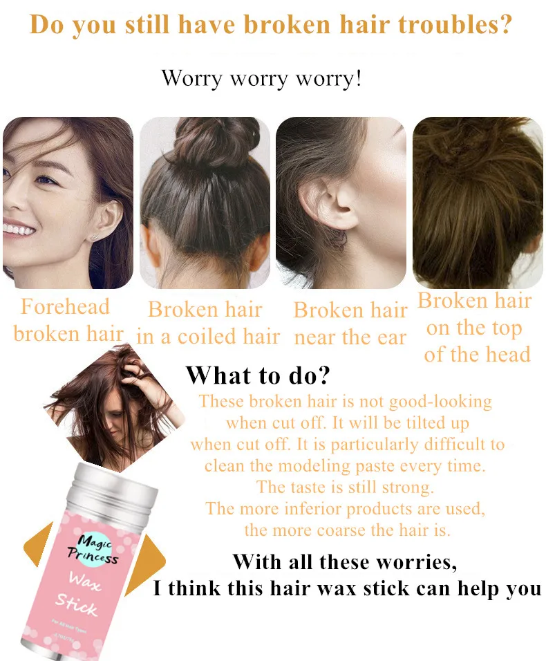 Hair wax Edge Control IKT Stick Slay Thin Baby Perfect Line Styling Smooth Frizziy Hairs Non Greasy 75g No residues | Красота и