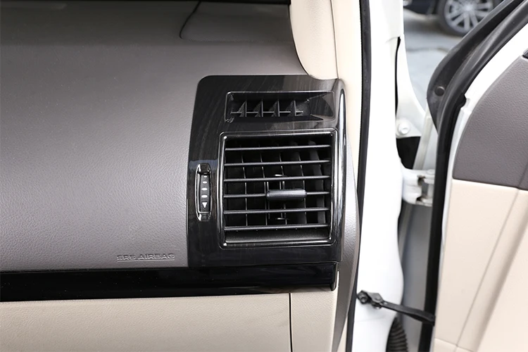 Для Toyota Land Cruiser Prado FJ150 150 ABS боковые передние воздушные Conditiong Vent Trim автомобильные аксессуары для LC Prado 2шт