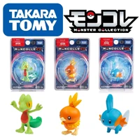 pokemon figures ruby and sapphire 3 initial pok%c3%a9mon treecko torchic mudkip toys high quality exquisite appearance anime gifts