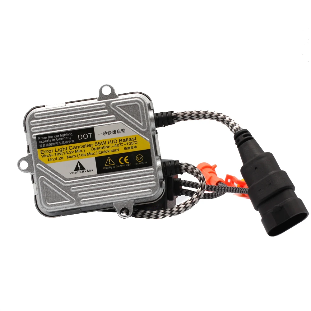 

2 pcs HID Xenon Ballast 12V 55W Slim Digital Ballast Block Electronic Ignition For Xenon Bulb H7 H4 H1 H3 H11 9005 9006 880 881