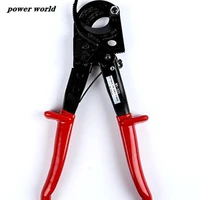 1pcs 240mm2 max ratcheting ratchet cable cutter wire cutter pliers hand tool not suit for cutting steel wire hand tool