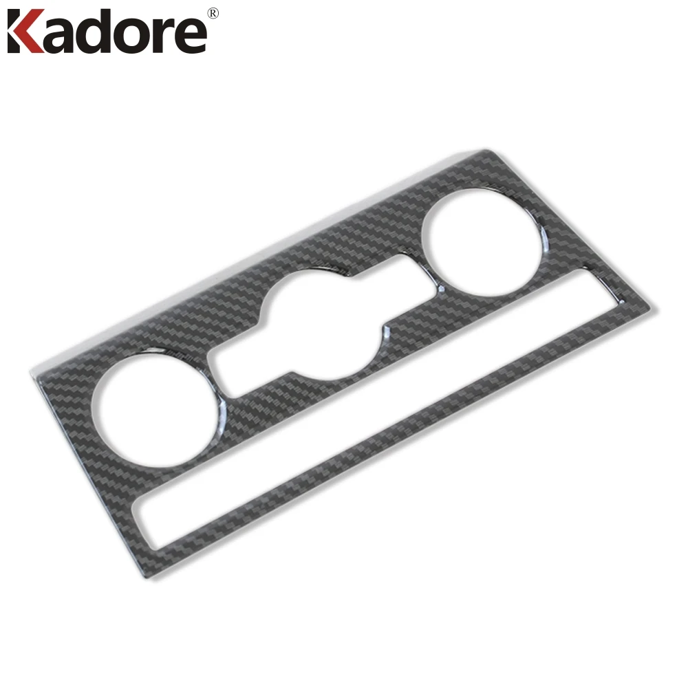 Панель переключателя кондиционера из углеродного волокна для Volkswagen VW T Roc TROC 2017 2018