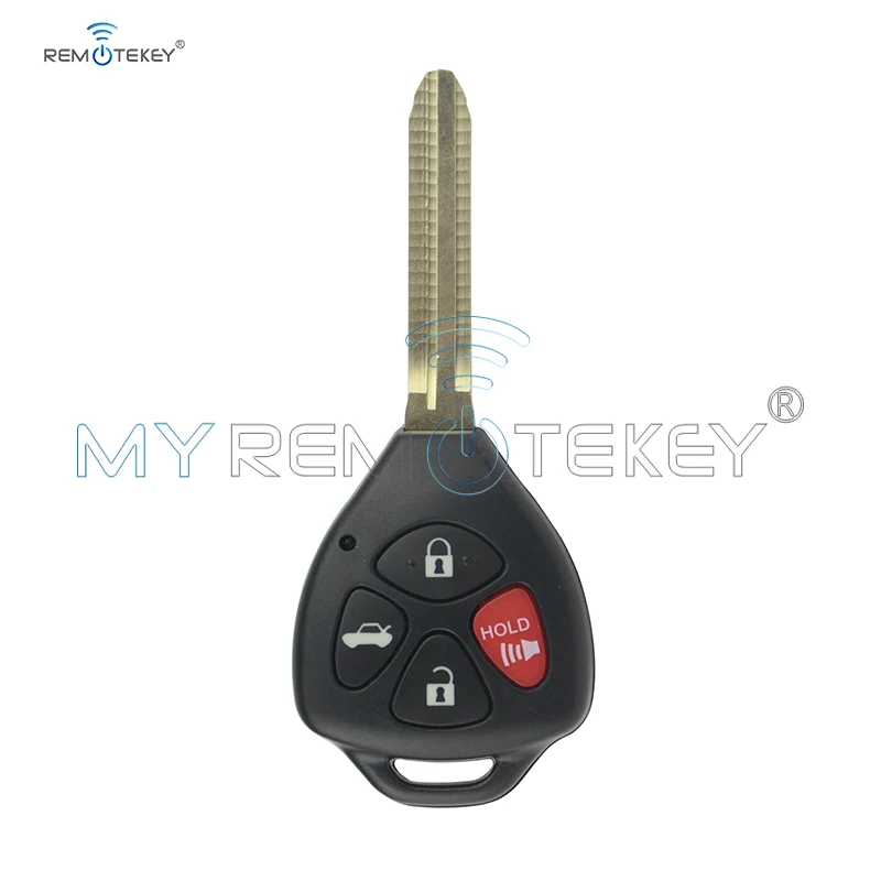 Remtekey для Toyota Camry 2007 2010 4 кнопки дистанционного ключа Fob 4D67 чип Hyq12bby Авто удаленный