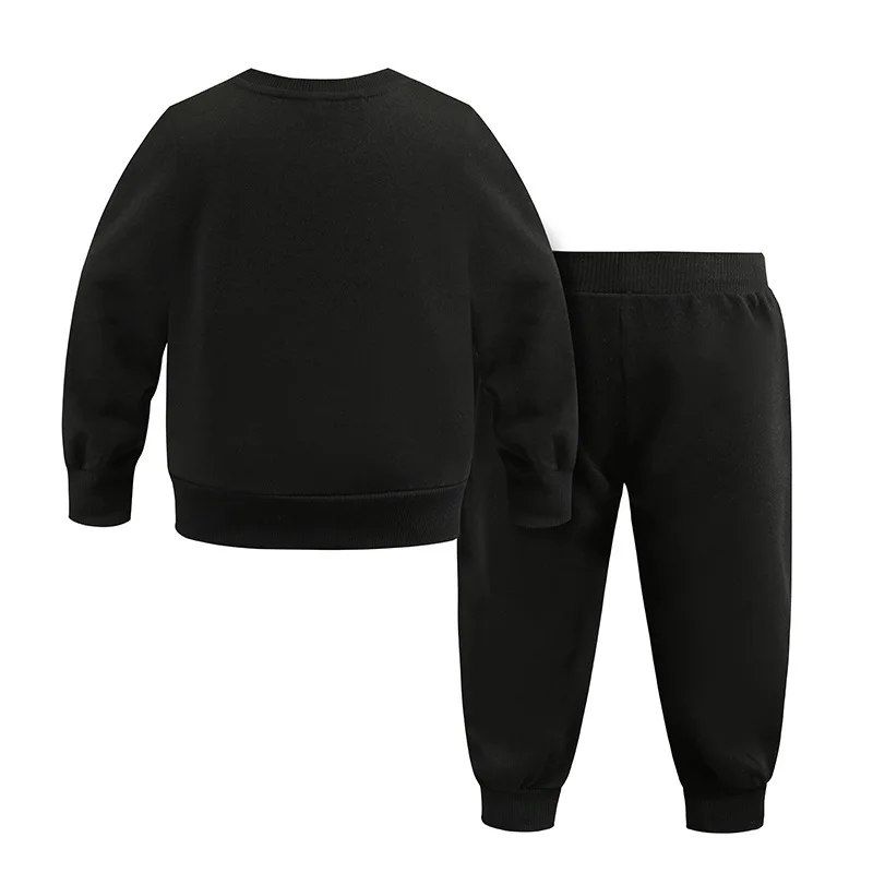 Детская одежда спортивный комплект из двух предметов для девочек с блестками