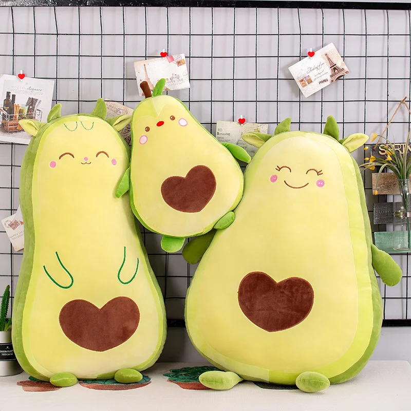 1 шт. Детская плюшевая подушка в виде авокадо|Мягкие игрушки растения| |