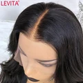 LEVITA 13x4x1 bone straight lace front wig Brazilian lace front Human Hair Wigs for women lace frontal wig 4x4 lace closure wig