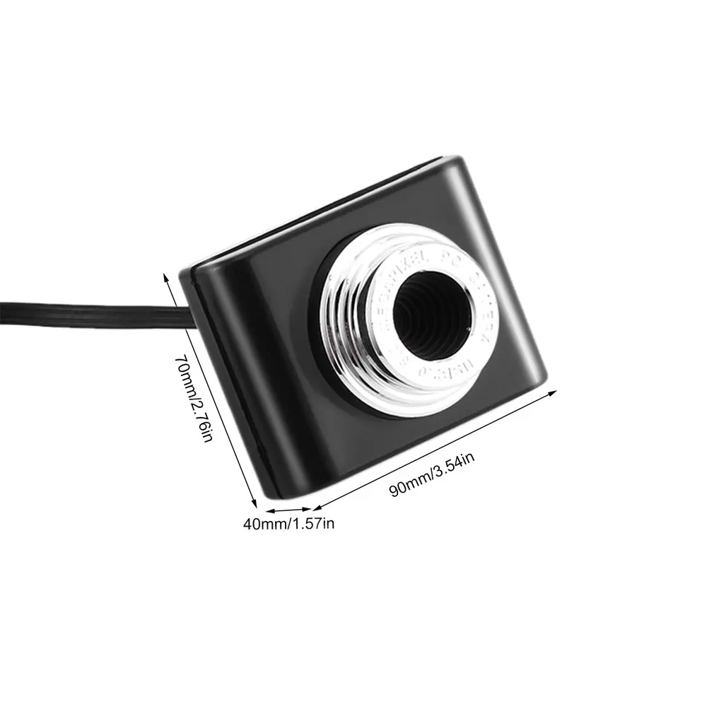 

8 Million Pixels Mini Webcam HD Web Computer Camera with Microphone for Desktop Laptop USB Plug and Play for Video Calling