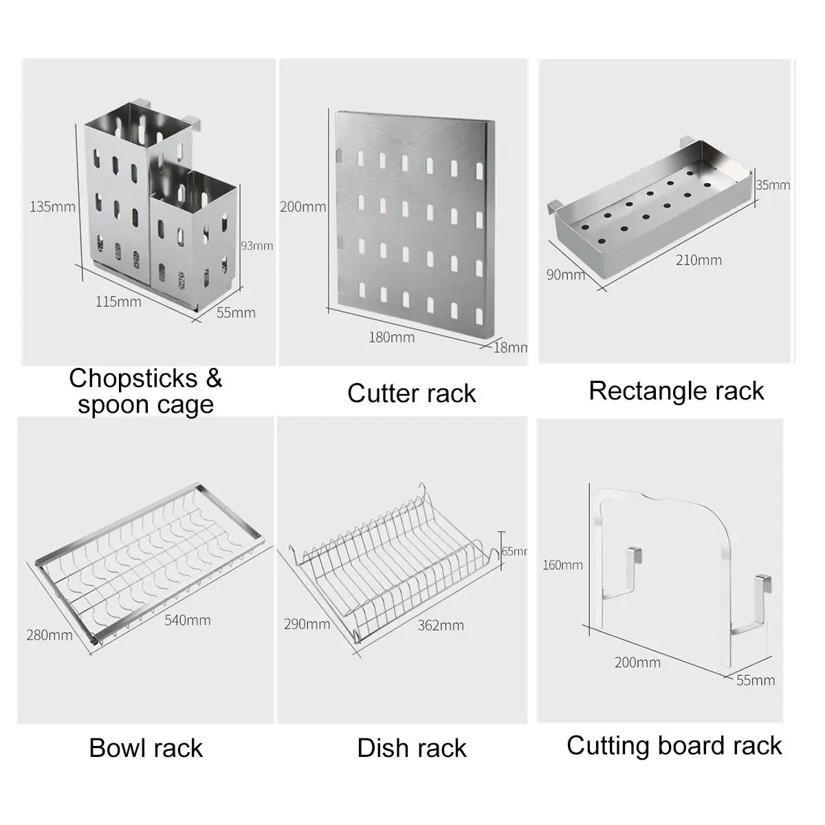 

1/2Tier Stainless Steel Kitchen Rack 59-97cm Adjustable Dual Sink Drain Rack Multi-use Organizer Dishes Shelf Sink Drying Rack