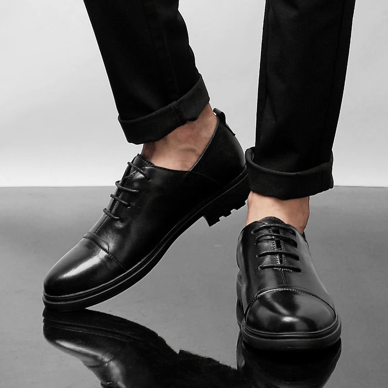 Мужские Винтажные Туфли-броги ручной работы из натуральной коровьей кожи на