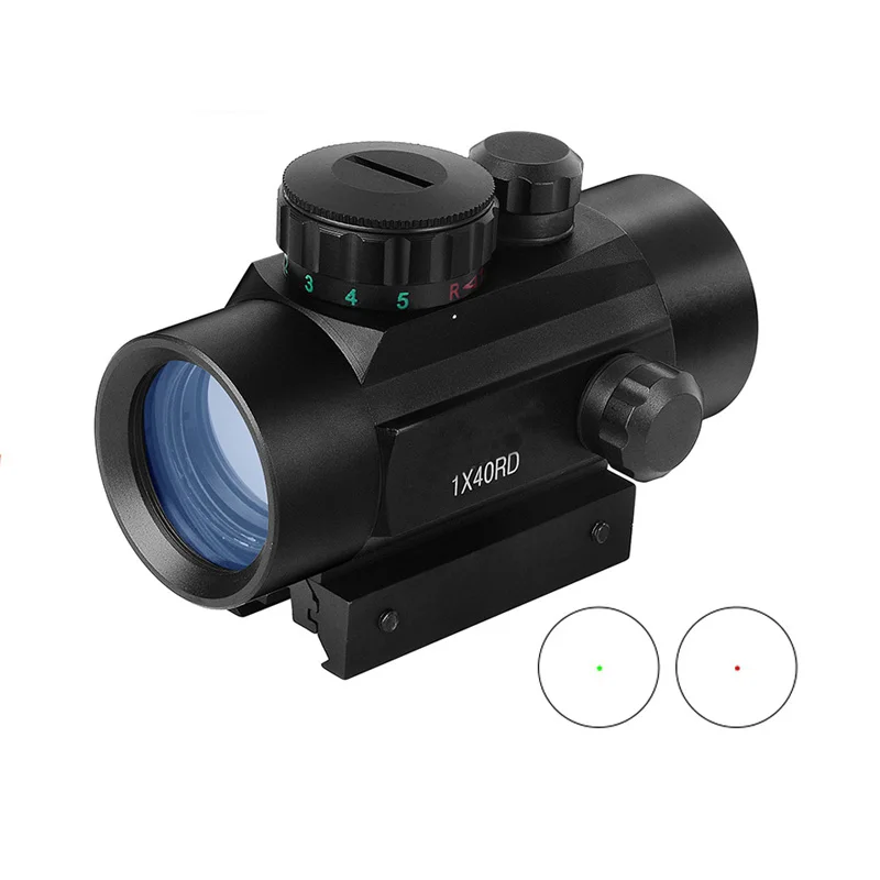 

Red Dot Scope 1X40 Infrared Mira Holographic Sight Pistol Glock 19 Airsoft Lunetas Para Rifle Colimator Hunting Accessories