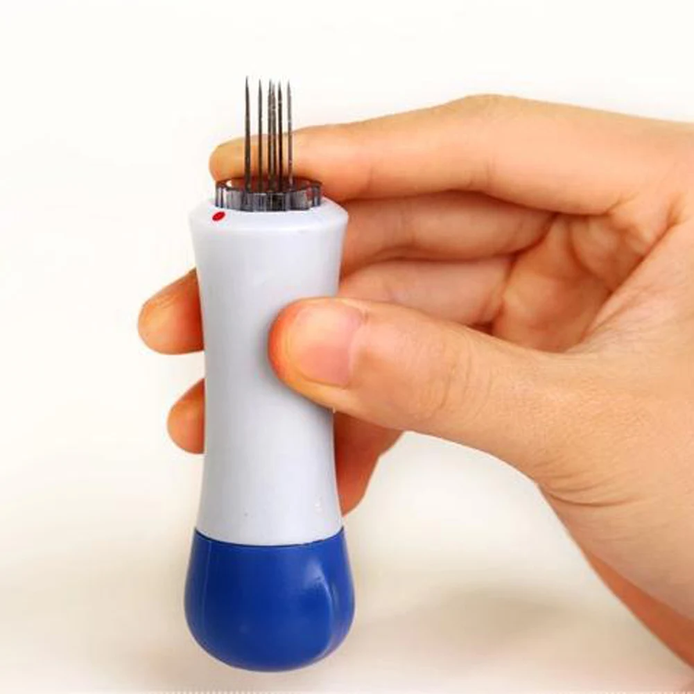 DIY Knitting Needle Felting Handle Clover with Seven Needles Wool Tool Applique Craft Sewing Stitch Tools Accessory | Дом и сад