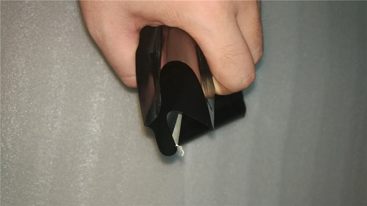 Черные термоусадочные трубки из ПВХ электронные изоляционные материалы