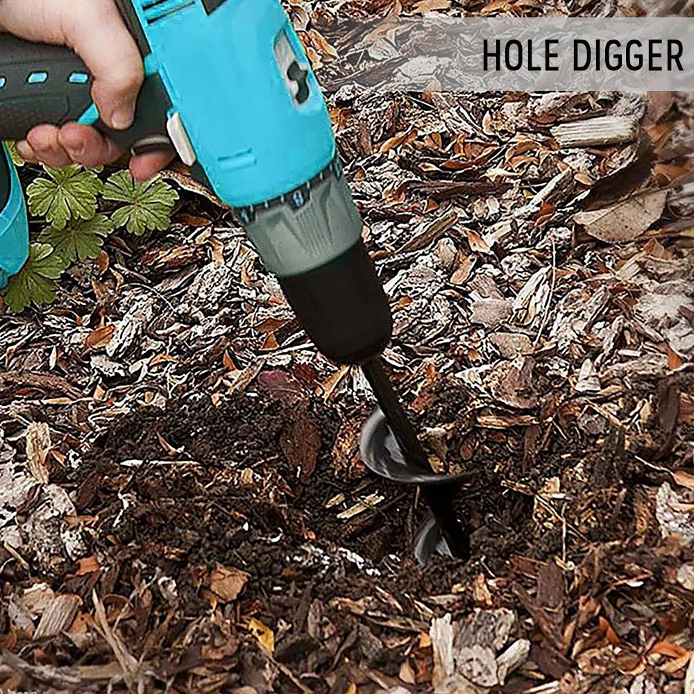 1 шт. земляной буровой экскаватор яма сверло сад плантатор забор сверлильный