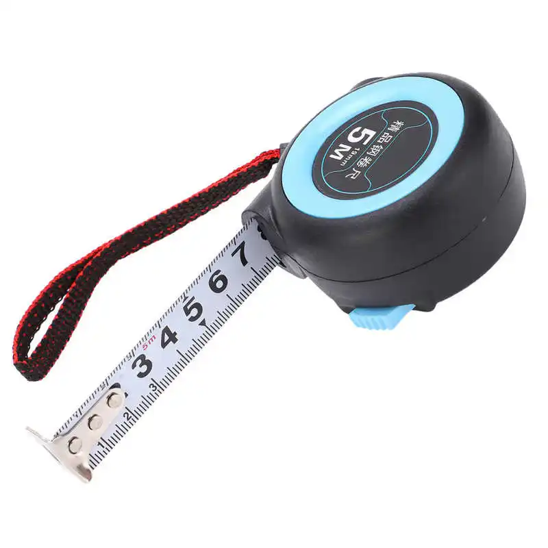 Измерительная лента точный выдвижной плотный Столярный инструмент 5 м X 19 мм |