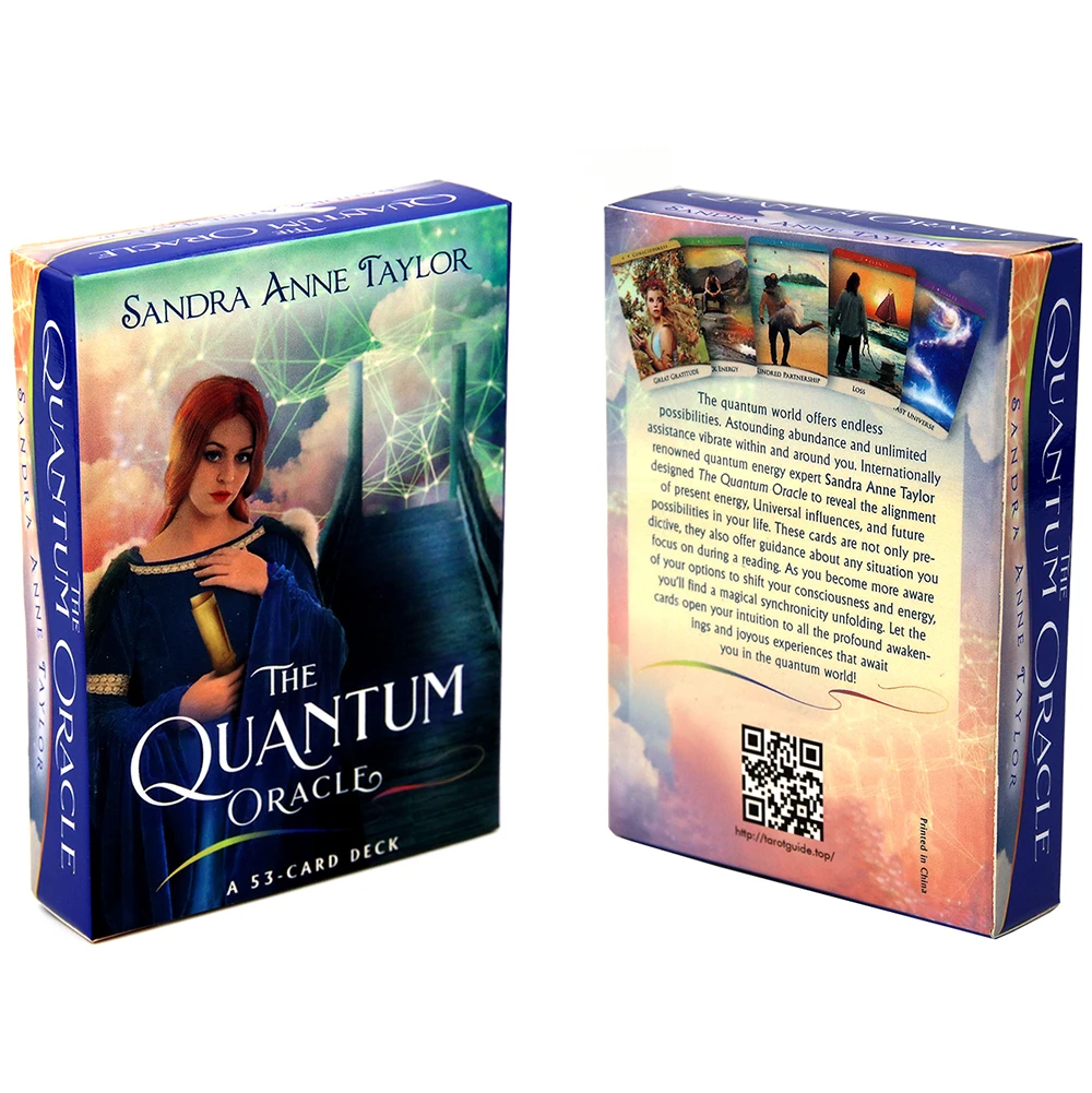 Квантовая колода с 53 карточками и руководство наборы книг по окуляции
