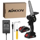 Электрическая цепная пила 21 в 6 дюймов, заряжаемая цепная пила для деревообработки, электроинструмент для огород; Сад