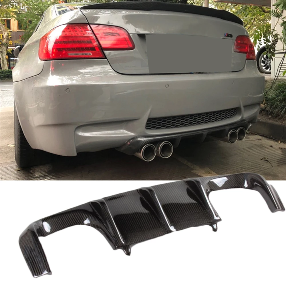 Диффузор для заднего бампера из углеродного волокна спойлер BMW E92 Coupe E93 Convertible M3 2008