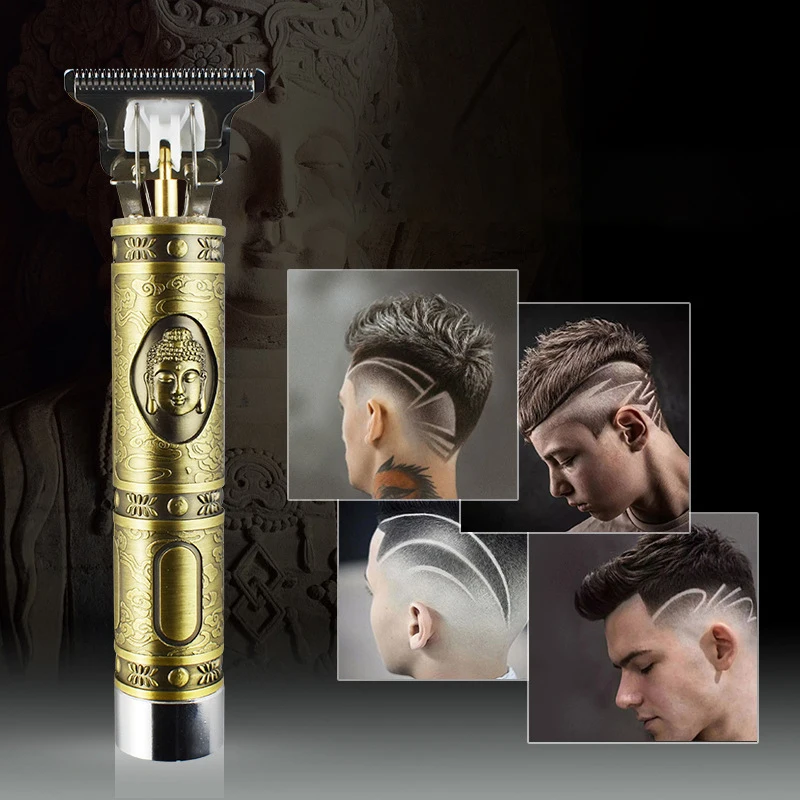 Аккумуляторный триммер для мужчин T Outliner 0 мм бритва стрижки волос с Лысой