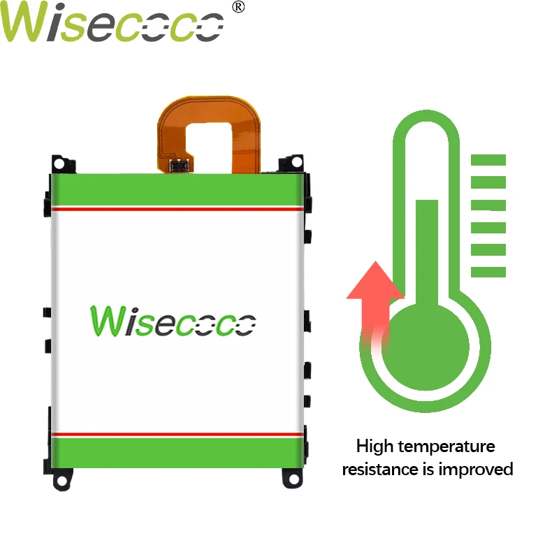 Wisecoco LIS1525ERPC 4850 мАч аккумулятором нового типа для SONY Xperia Z1 L39h L39 C6902 C6903 C6916 C6943 SO 01F L39T