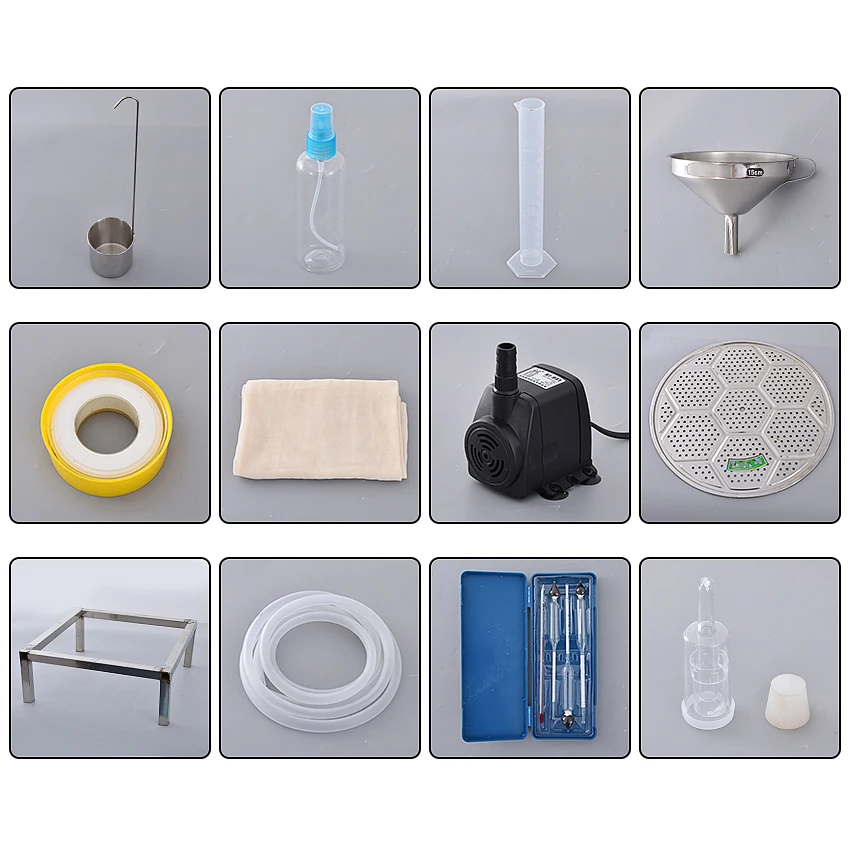 

150L Stainless Steel Wine Brewing Machine Distiller Liquor Distillation Household Wine Making Equipment With Water Pump