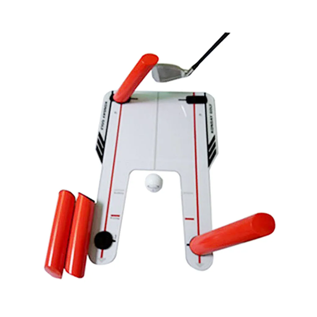 

Golf Putting Mirror Alignment Training Aid Golfing Putt Stroke Swing Trainer