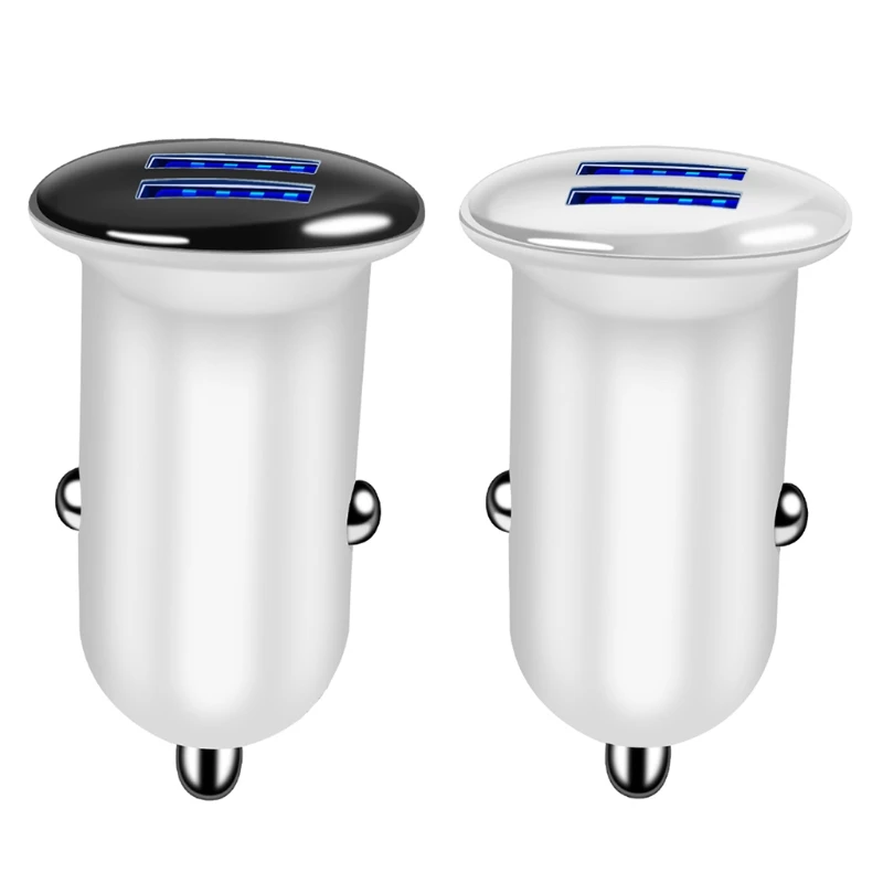 3.1A двойное автомобильное usb устройство для зарядки телефона samsung Galaxy S8 + Note8 iphone ipad