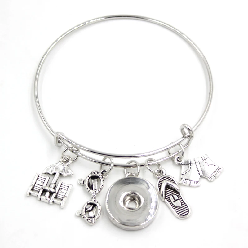 Пляжные браслеты регулируемый браслет подарок на пляжное кресло тапочки 18 мм