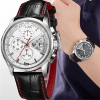 2021 pagani design mens quartz watch luxury brand fashion army leather watch mens motion time code table relogio masculino