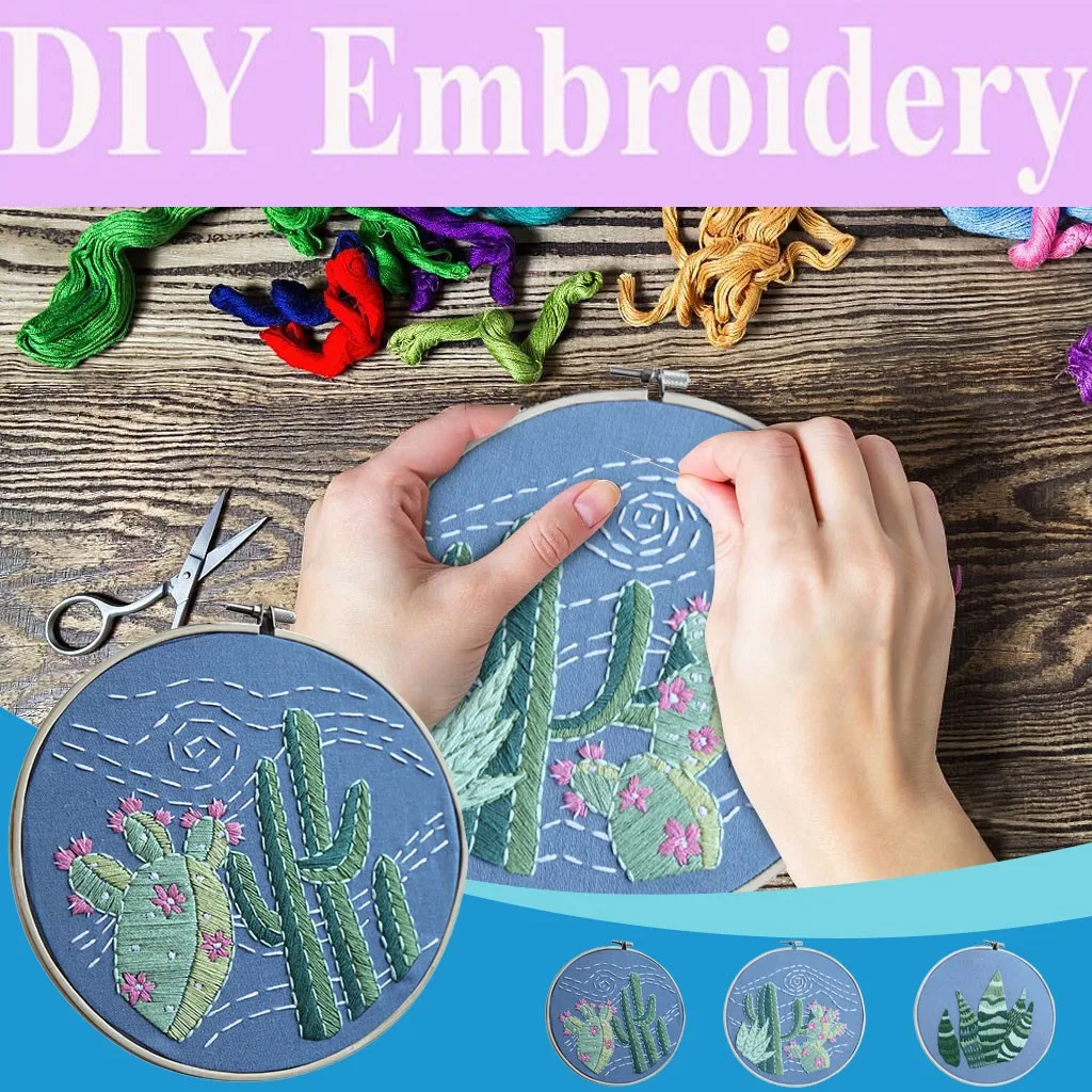 Коллекции растений ручной работы набор для рукоделия сделай сам Ретро Вышивка