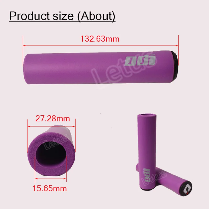 ODI ухваты MTB велосипед силиконовые ручки Анти занос удар поглощая мягкая горный