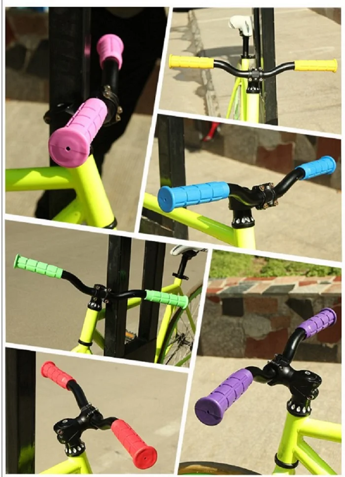 1 пара мягкие и прочные резиновые ручки для руля велосипеда противоударный