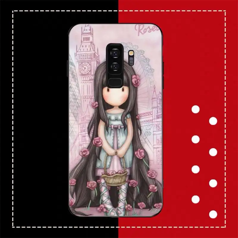 

Cartoon girl Santoro Gorjuss Phone Case for Samsung Note 5 7 8 9 10 20 pro plus lite ultra A21 12 72