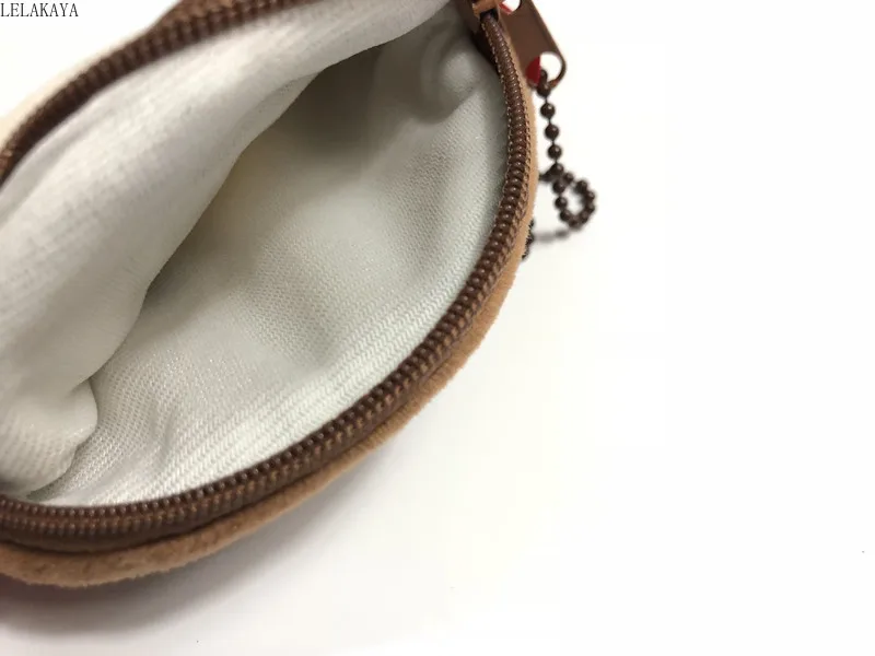 Мини сумка для монет кавайная молочная девушка наушников брелок Подвески