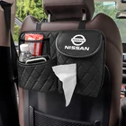 Органайзер на заднее сиденье автомобиля, сумка для хранения с несколькими карманами для Nissan Qashqai, Juke, Pulsar, Sentra, Altima, патруль, Micra, Rogue, Note